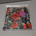 Avidlove Mini Skirts for Women Bodycon Casual Mini Skirts Adjust Drawstring Sexy Ruched Short Skirt Micro Club Skirt (Small, Leaf Rose)