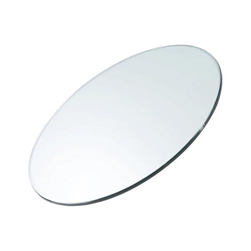 Augeno 36 inch Round 1/4" Thick Pencil Polished Edge Glass Table Top - Tempered, Scratch Resistant & Safety Replacement Glass Designed for Dining, Coffee, Patio & End Tables