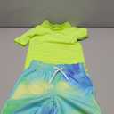 The Children's Place Boys' Short Sleeve Rashguard and Swim Trunk, 2-Piece Set S