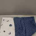 Bearmoss Baby Blankets for Unisex Boys Girls, Soft Nursery Crib Blankets with Muslin Cotton Front and Dotted Fleece Back for Newborns Toddlers 30x40inch (Cute Bud)