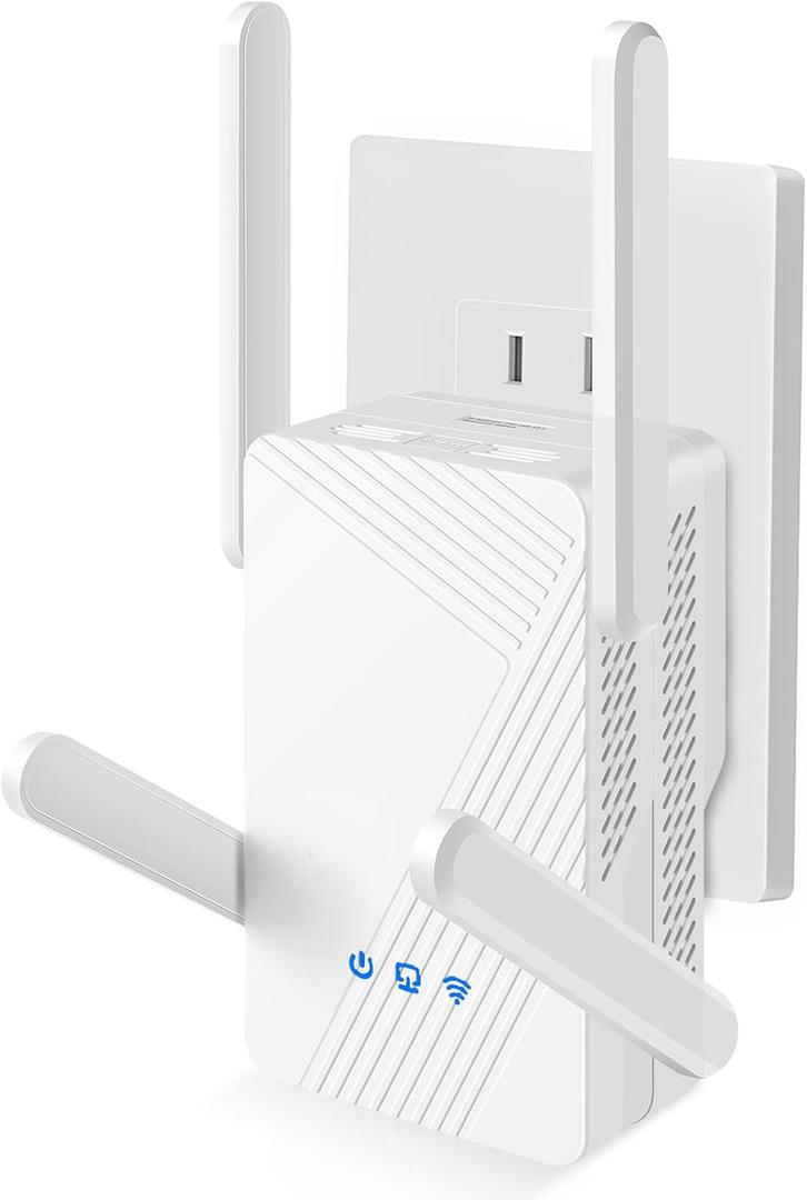BE3600 Wifi 7 Range Extender, Wifi Extenders Signal Booster for Home, 5.8Ghz/2.4Ghz Dual Band Wi fi Extender with Ethernet Port, Wireless Repeater Amplifier Internet Booster Signal 2500 Sq.Ft.