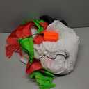 Inflatable Christmas Snowman Suit, Unisex Adult Fancy Dress Costume, Cosplay Party Funny Clothes with Scarf for Adult (with Blower)