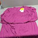 Latuza Women's Soft Viscose Long Sleeves Nightgown (X-Large)