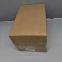 GeLive Brown Glass Vase Round Clear Colored Flower Vase for Centerpiece Long Stem Branch Fresh Artificial Plant Bottle Modern Home Indoor Decoration (Brown)