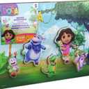 Spin Master Games Dora the Explorer Sound Puzzle | Chunky Wooden Dora Puzzle with Sounds From the Show, Place Character Pieces to Trigger Sound, 5 Puzzle Pieces, Ages 3 & Up