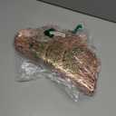 Snowkingdom Pack of 18 Gold Metallic Round Placemats Bulk Pressed Vinyl Leaf Dinning Kitchen Table Mats Decorations Setting for Christmas Wedding Thanksgiving Party Event Holiday Autumn Harvest