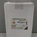 Magnetic Toddler Bath Toys - Kids Fishing Pool Game Set of 2 Fishing Poles, 8 Rubber Sea Animals, & Net - Water Toys with Mesh Organizer Bag