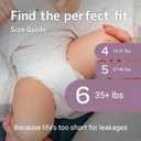 Bambo Nature Hypoallergenic Baby Diapers, Eco-Labelled Sustainable Diapers, Enhanced Leakage Protection, Totally Chlorine-free, Skin Friendly, and Super Absorbent - Size 6 (24 Count)