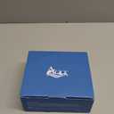 AQQA Magnetic Wave Maker for Aquarium - DC 12V Circulation Pump with External Controller, 4-Speed Adjustable Flow & Feeding Mode, Submersible Powerhead for Freshwater Saltwater Tanks (8W 950GPH)