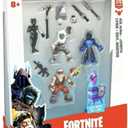 Fort Nite Battle Royale Minifigure 4-Pack Action Figure Set (Includes Ice King, Zenith, Lynx & SGT. Winter)