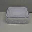 5 PCS Large Fruit Containers for Fridge - Leakproof Food Storage Containers with Removable Colander - Dishwasher & microwave safe Produce Containers Keep Fruits, Vegetables, Berry, Meat Fresh longer