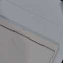 Ideal Pet Products Aluminum Pet Patio Door, Adjustable Height 77-5/8" to 80-3/8", 10-1/2" x 15" Flap Size, White