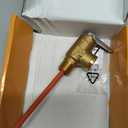 GASHER 1/2" NPT RV Water Heater Temperature & Pressure Relief Valve with Epoxy-Coated Probe, For Hot Water Heater Tanks