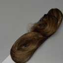 Clip in Ponytail Extension Brunette and Honey Blonde 18 Inch Pony Tails Hair Extensions for Women Long Straight Curly Tail Ponytail Hair piece Synthetic Fake Versatile Pony