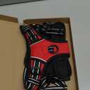 PoyPet No Pull Dog Harness, Reflective Comfortable Vest Harness with Front & Back 2 Leash Attachments and Easy Control Handle Adjustable Soft Padded Pet Vest for Dogs (Red,M)