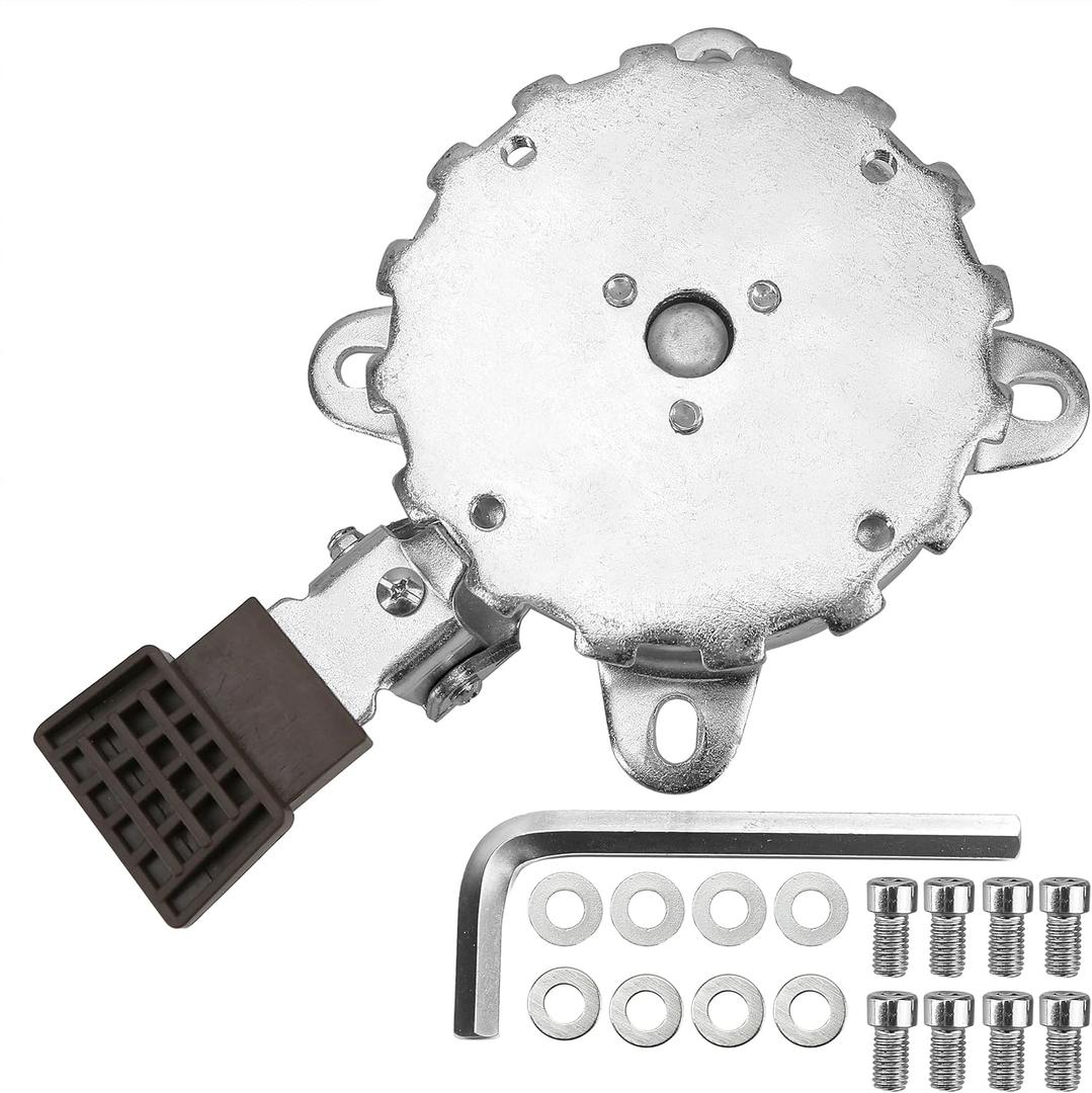 Patio Beach Umbrella Accessories Replacement Parts, Stable Multifunction Spare Parasol Stand Floor Mount, Umbrella Rotation Swivel Base Part for Balcony Camping Backyard Picnic Garden Fishing Barbecue