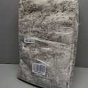 6ft Round Area Rug Living Room Rugs - 6x6 Washable Large Soft Indoor Neutral Modern Abstract Low Pile Rug Carpet for Bedroom Dining Room Farmhouse Home Office - Brown