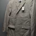 Coconut Grove Men's Regular Fit Linen-Blend Suit Jacket with Chest Pocket 48LG