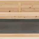 TRIXIE Small Animal Indoor Wooden Run with a View, Playpen for Turtles, Guinea Pigs, Hamsters