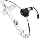 Front Right Passenger Side Power Window Regulator with Motor Compatible with Jeep Grand Cherokee WJ Sport Utility 2000 2001 2002 2003 2004, 741-557