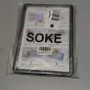 Soke Case for iPad 9th/8th/7th Generation 10.2-Inch (2021/2020/2019 Release), with Built-in Screen Protector and Kickstand, Rugged Full Body Protective Cover for Apple iPad 10.2 Inch - Black