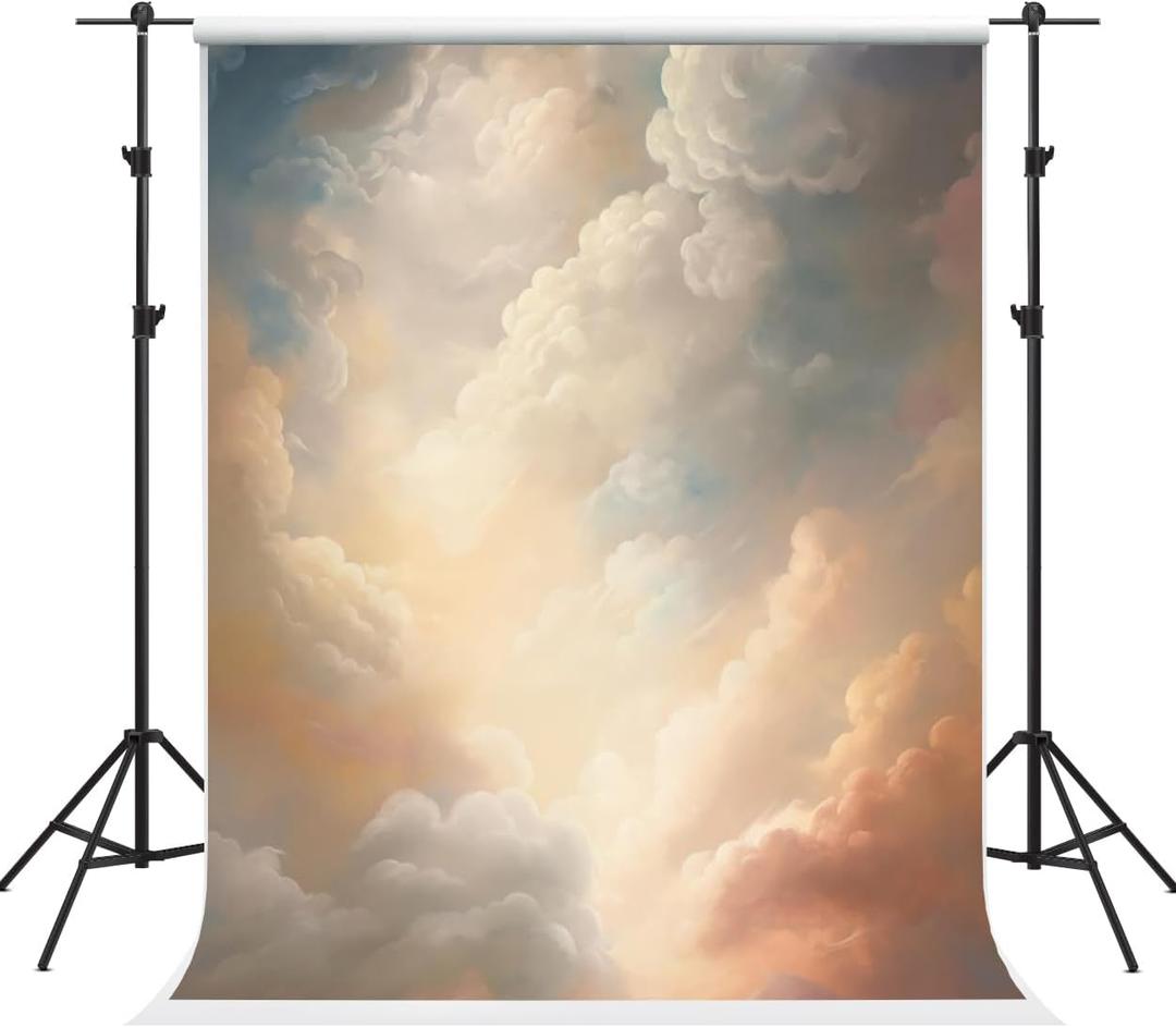 Kate 88ft Sky Clouds Backdrop Photography Sunny Dreamy Wonderland Photography Photography Family Party Backgrounds Photography Studio Props Photos Videos