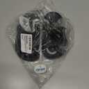 Josmo Kids Summer Beach Pool Sandals - Open Toe Boys Ankle Strap Shoes Size 5-10 Toddler (Black)