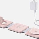 Magnetic Wireless Charger for iPhone: Fodable 3in1, Multiple Apple, Travel Charger