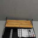 Magnetic Shelf for Refrigerator with Wood Lid, Fruit Potato & Onion Storage Bins, Pantry Organizers & Storage, Large Container Magnetic Spice Rack for Refrigerator, Kitchen Counter, Cabinet