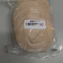 Organic Nursing Pads - 14 Washable Breast Pads for Breastfeeding, Wash Bag, Viscose Derived from Bamboo Reusable Nipple Covers for Breastfeeding Essentials, Soft & Absorbent (Bare Beige, L 4.8")