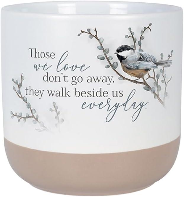 Carson Those We Love Planter Pots No Drainage Hole, 5.5-inch Diamter, Ceramic, Home, Garden Decor