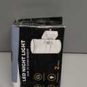 L LOHAS LED Night Light Plug in, Night Lights Plug into Wall, Light Sensor, 0-100LM Soft White 3000K, Dimmable Night Light, Modern Nightlight for Kids Bathroom Hallway Bedroom Kitchen Stairway, 2 Pack