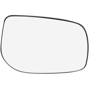 X AUTOHAUX Car Rearview Right Side Non-Heated Mirror Glass with Backing Plate 879080D210 for Toyota Yaris 2006-2012