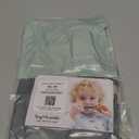 Tiny Twinkle Long Sleeve Bib for Babies & Toddlers | 2-Pack Waterproof Smock Bib for Eating | Machine Washable & Mess-Proof Feeding Essentials | Newborn Shower Gift (Sage Charcoal,624M)