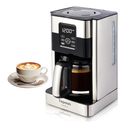 Coffee Maker, 12-Cup Glass Carafe, Programmable, Touch Screen, Keep Hot Plate,Reusable Filter, Stainless Steel