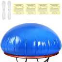 ShinyRelief 5 x 5 ft Patio Furniture Airbag Dome Airbag Pool Pillows for Ground Pool Large Inflatable Winter Swimming Pool Closing Kit Reusable Table Cover Air Pillow with Ropes and Patches for Patio