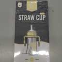 GROSMIMI Spill Proof no Spill Magic Sippy Cup with Straw with Handle for Baby and Toddlers, Customizable, PPSU, BPA Free 10 oz (Butter)