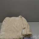 Westinghouse Heated Throw Blanket, Electric Blanket Throw with 6 Heating Levels and 2-10 Hours Time Settings, Flannel to Sherpa Super Cozy Heated Blanket Machine Washable, 50x60 inch, Beige