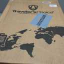 Traveler's Choice Pagosa Hardshell Expandable Luggage with Spinner Wheels, Black, 2-Piece Set (22/26)