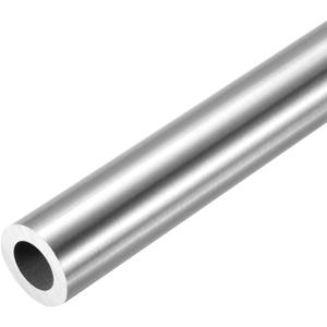 Uxcell 304 Stainless Steel Tube, 9mm ID 15mm OD 305mm Length Round Seamless Straight Steel Metal Capillary Pipe Tubing for Industry DIY Projects