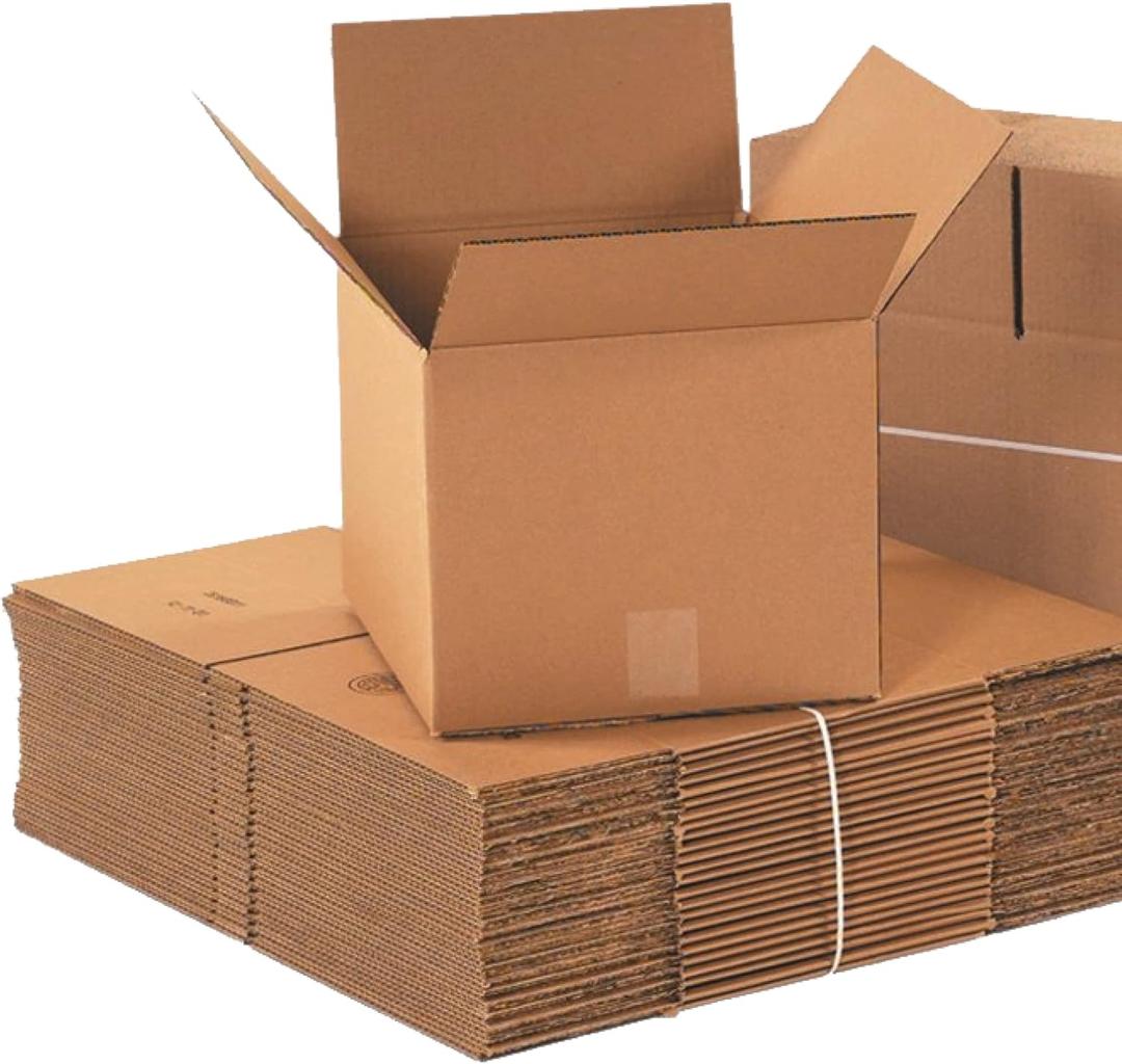 Aviditi Shipping Boxes Small 12"L x 12"W x 12"H, 25-Pack | Corrugated Cardboard Box for Packing, Moving and Storage (12x12x12 Cost Saver)