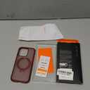 TORRAS Ostand Q3 Air for iPhone 16 Pro Case 6.3'' with Real Airbags, Fit for MagSafe, 360 Magnetic Stand, Mil-Grade Protection, Camera Control Button, Shockproof & Stylish Case for iPhone 16 Pro, Blue (Glacier Sprint)