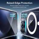 ESR for iPhone 15 Pro Case, Compatible with MagSafe, Shockproof Military-Grade Protection, Scratch-Resistant Back, Magnetic Phone Case for iPhone 15 Pro, Classic Hybrid Case, Clear