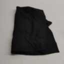 Women's Maternity Long Skirt High Waist Split Thigh Pregnancy Casual Bodycon Skirts (Medium, Black)