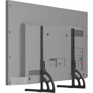 XINLEI Universal Table Top TV Stand for Most 22 to 65 inch LCD LED Plasma Flat Screen TVs, Height Adjustable Leg TV Replacement Stand, Max VESA 800x500mm, Support up to 120 lbs ML1760E