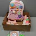 QDRAGON 3 in 1 Baby Walker and Activity Center for Girl, Learning to Walk, Sit to Stand, Early Educational Push Toys with Music Panel for Infant Toddler 12+ Months Pink