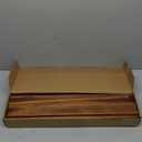 MBYD Floating Wall Shelves Wood Photo Picture Ledge Shelf, 24 Inch Light Walnut Nursery Kids Bookshelf 3 Same Sizes, Kitchen Spice Rack Bathroom Storage Shelves, Wall Mounted Shelves for Bedroom