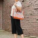G4Free Capri Pants for Women Wide Leg Yoga Dress Capris with Pockets Cross Loose Casual Work Crop Pants (Black, M)
