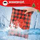 Oududianzi Christmas Poly Mailers 10x13, 100PCS Plastic Shipping Bags, Mailers Poly Bags for Shipping, Self-Seal Mailing Bags, Holiday Polymailers Packaging Bags for Small Business and Clothes (Red Plaid)