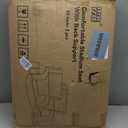 Extra Wide Stadium Seats With Back Support 2 Pack, Exclusive "Sofa Style" Design Thick Bleacher Chairs With Back and Cushion, 6 Reclining Positions - Ultimate Comfort for Sports Events (Red, 25")